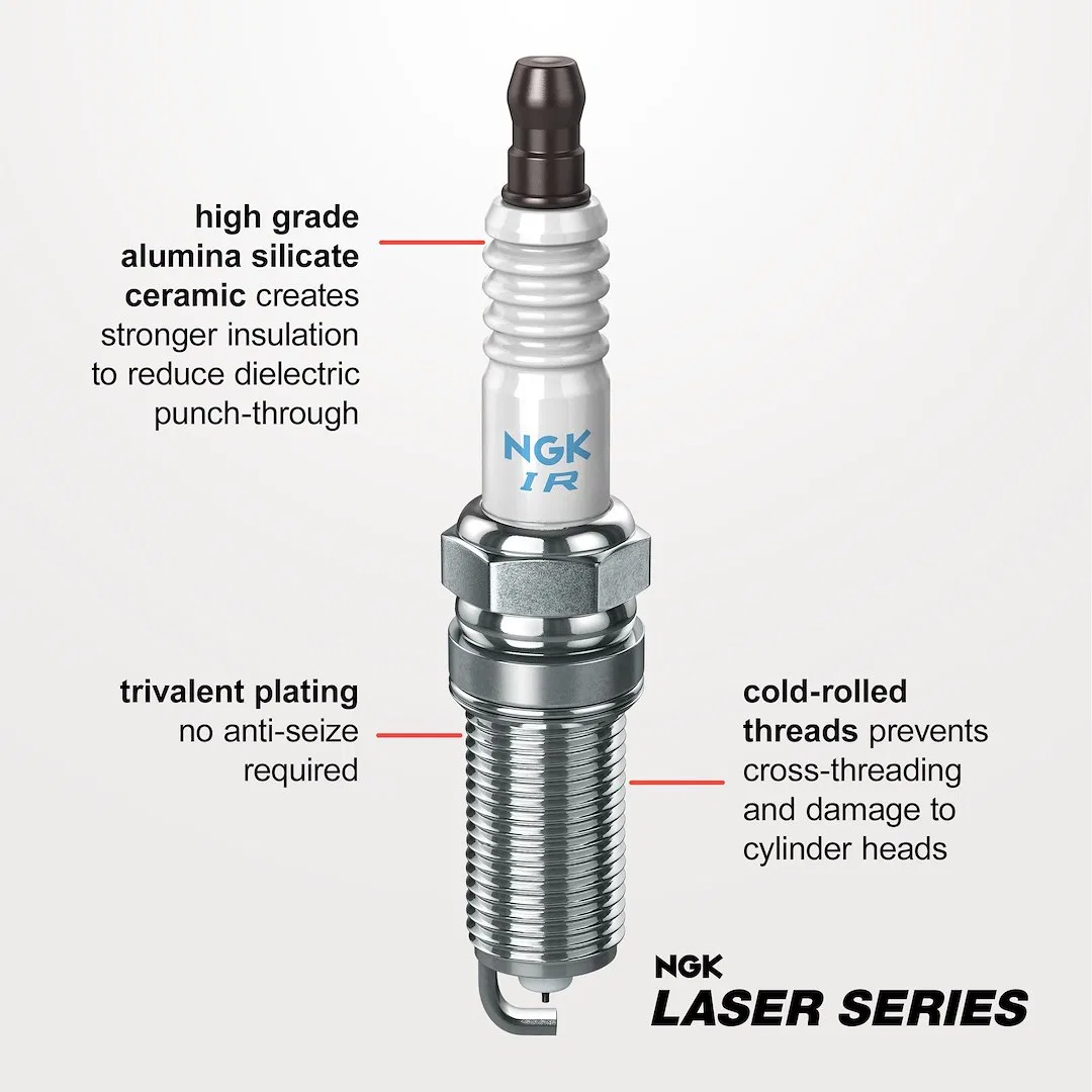 95660 – NGK Spark Plug, ILZKAR8J8SY OE Replacement Single - view 3